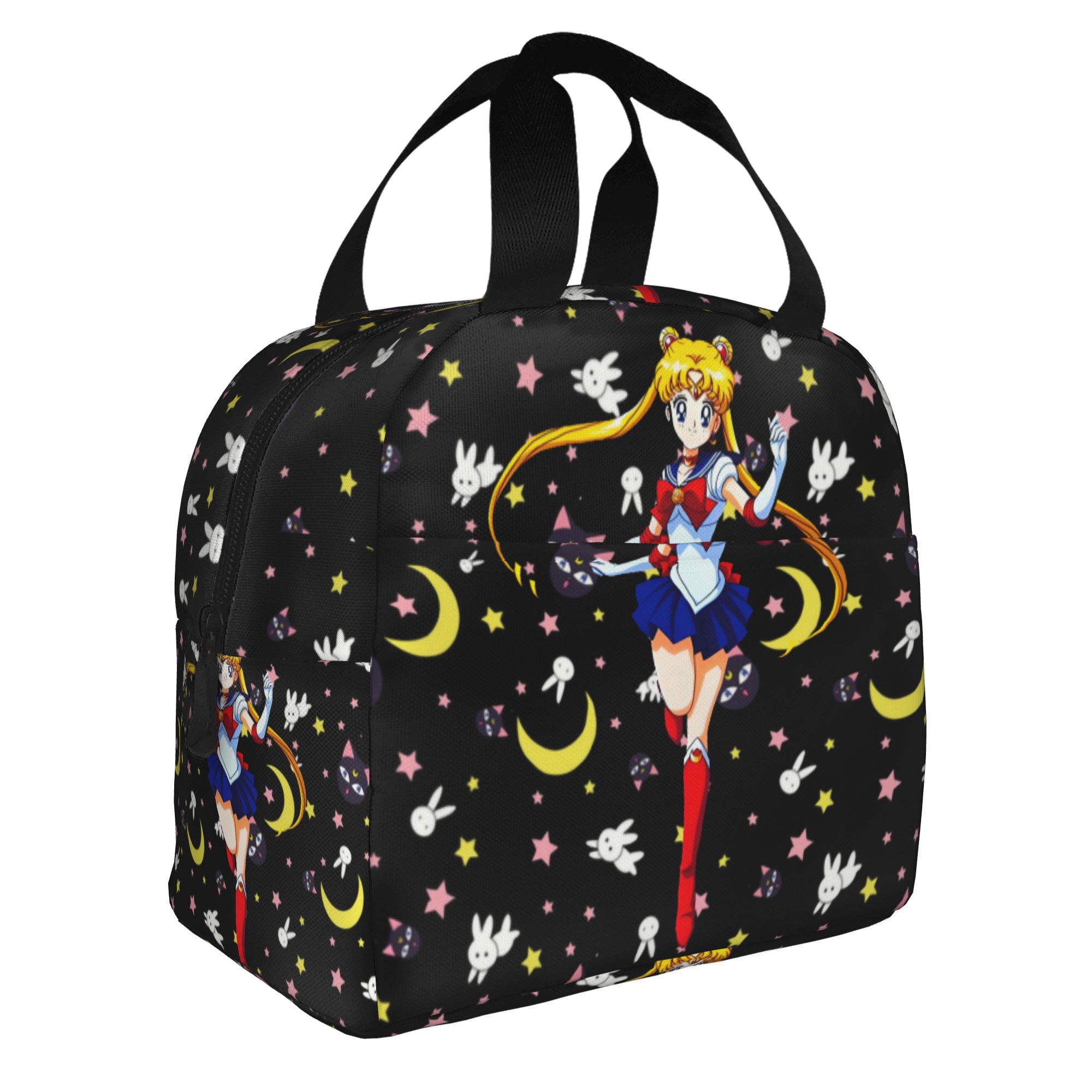 Outdoor Camping Food - Custom S-Sailors M-Moons Pattern Insulated Lunch