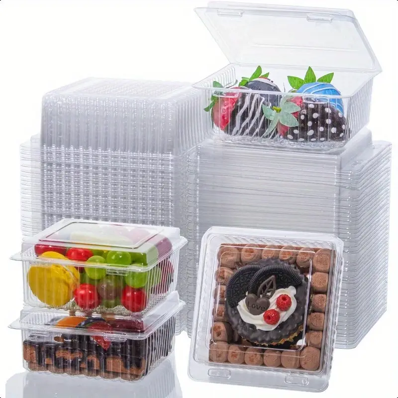 Outdoor Camping Food - 10 Pack Disposable Baking Cake Box