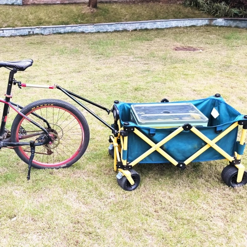Outdoor Camping Trailer - Aluminum Alloy Camper Van Trailer Connecting