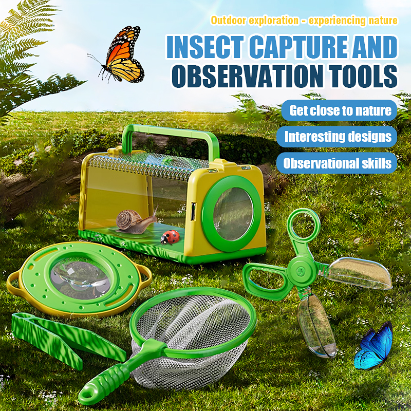 Outdoor Camping Toys - Insect Capture Cage Observation Box with