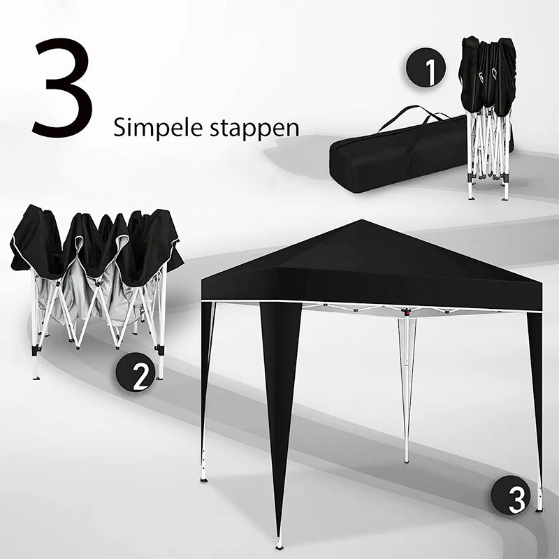 Outdoor Camping Exhibition - Four-corner Folding Tent 3*3 Camping Exhibition