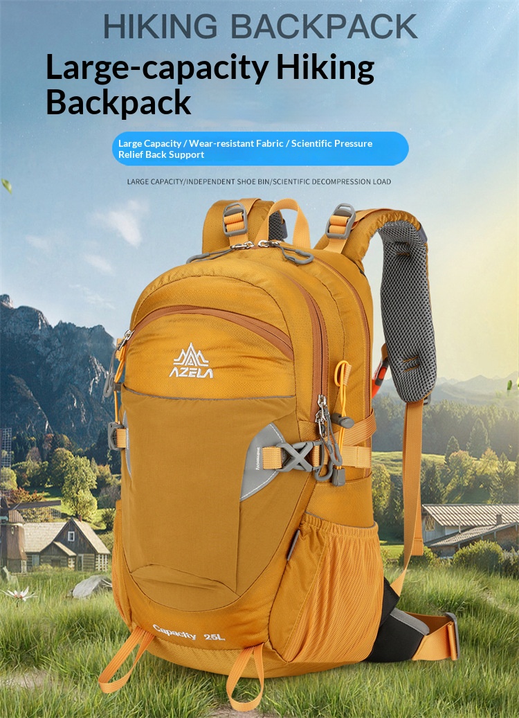 Outdoor Camping Bag - Outdoor Multifunctional Mountaineering Bag Men's New
