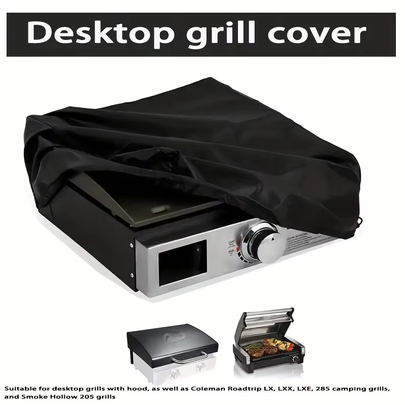 Outdoor Camping Bbq - Oxford Cloth Grill Cover, Grill Protective