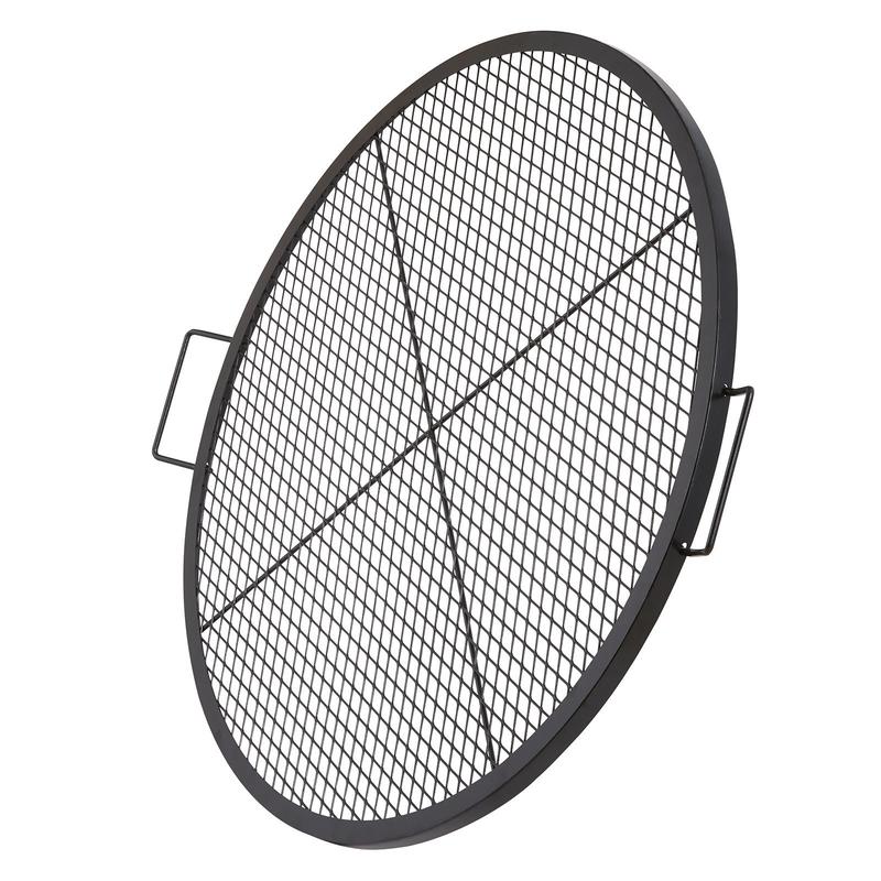 Outdoor Camping Bbq - Black Round Cooking Grid 36 Inch