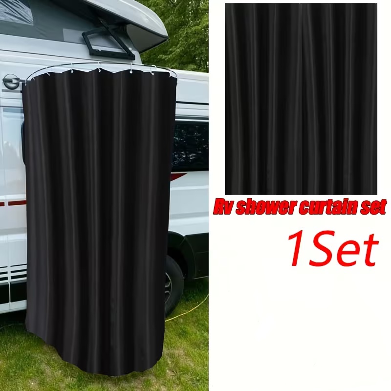 Outdoor Camp - 1Set Caravan RV Outdoor Shower Cabin