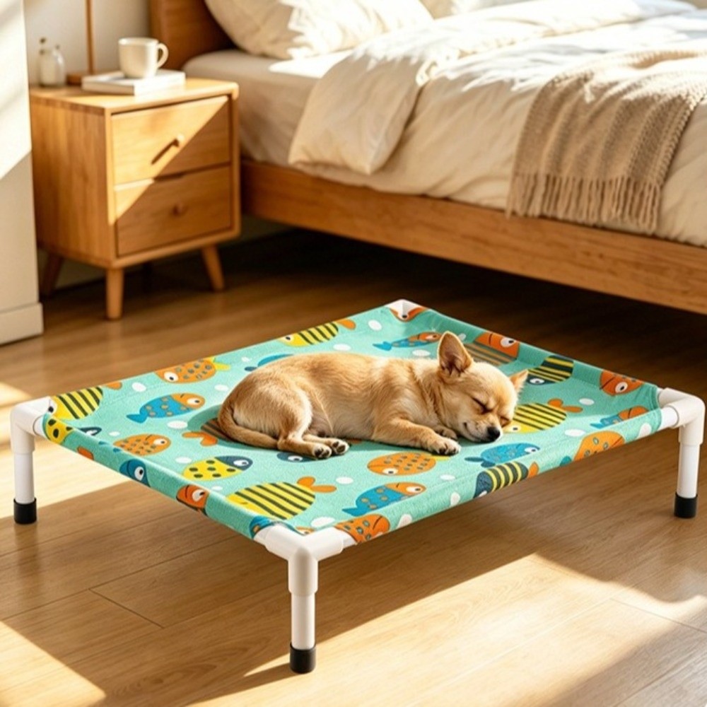 Outdoor Camping Toys - Cat Lounger Removable Elevated Cat Bed