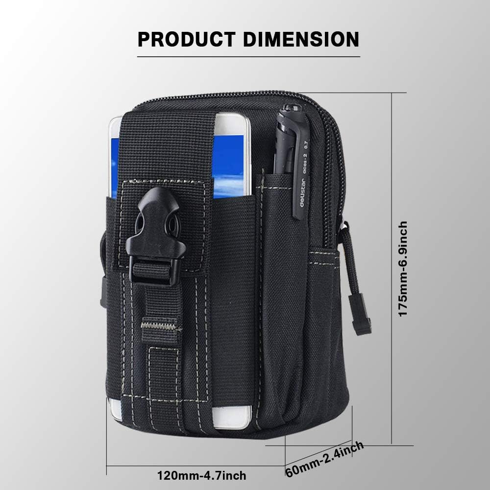Tactical Molle Belt Pouch Mili - مراجعة Outdoor Camping Bag وسعره
