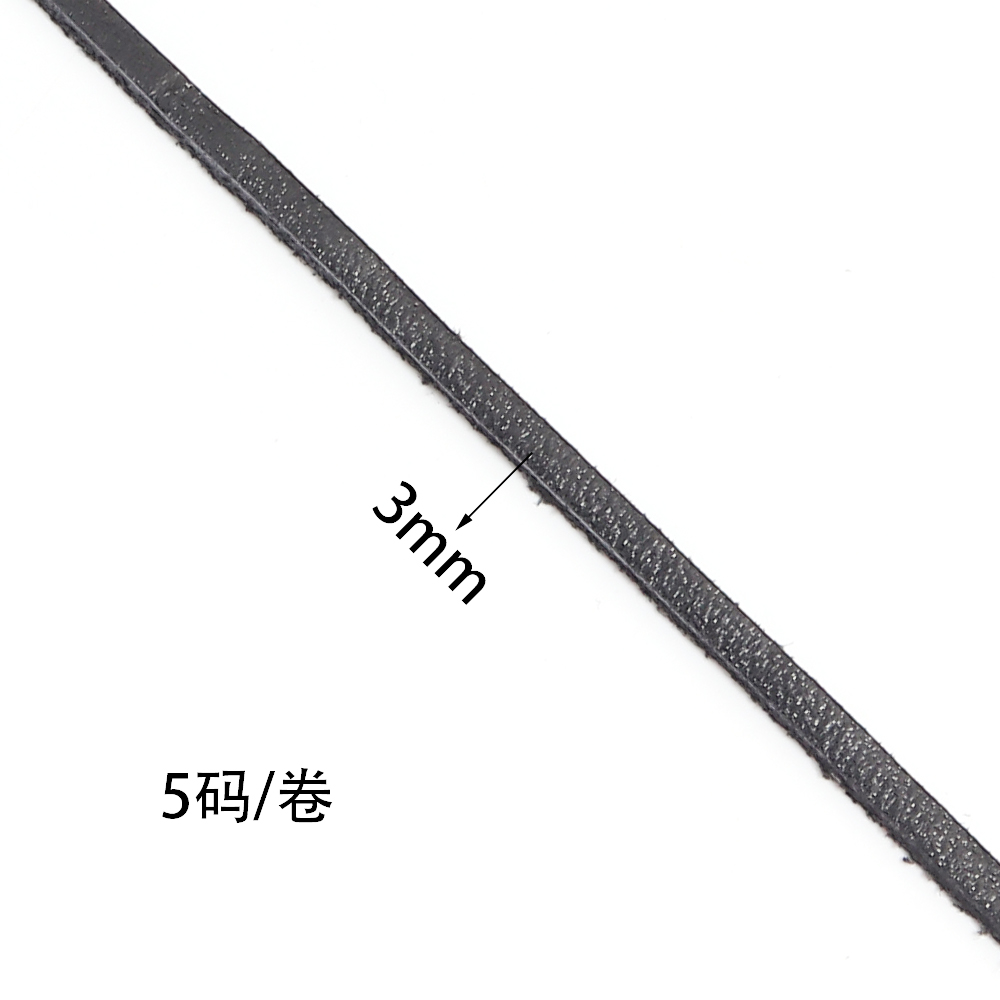 5yards 3mm Genuine Cow Leather - مراجعة Paracord Bracelet وسعره