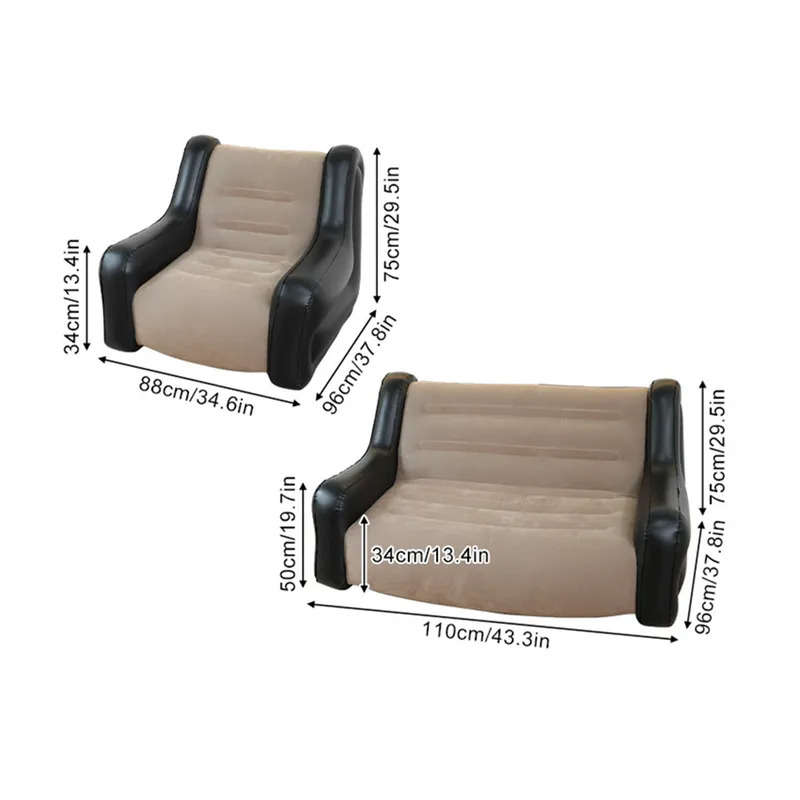 Air Mattress Inflatable Sofa D - مراجعة Outdoor Camping Inflatable Tent وسعره