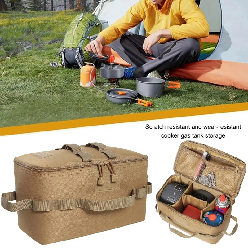 Camping Gas Tank Storage Bag O - مراجعة Kitchen Outdoor Camping وسعره