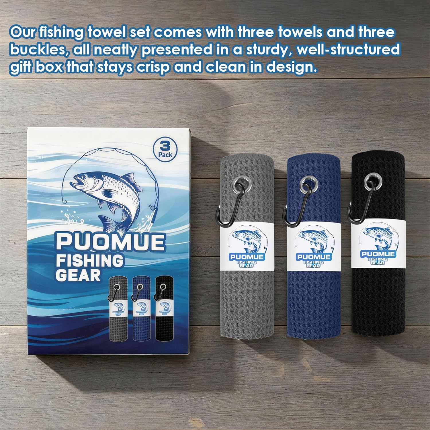 Puomue 3 Pack Microfiber Fishi - مراجعة Camp Towel Microfiber وسعره