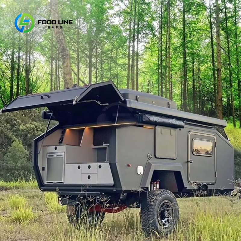 Customized Mini Travel Trailer - مراجعة Outdoor Camping Trailer وسعره