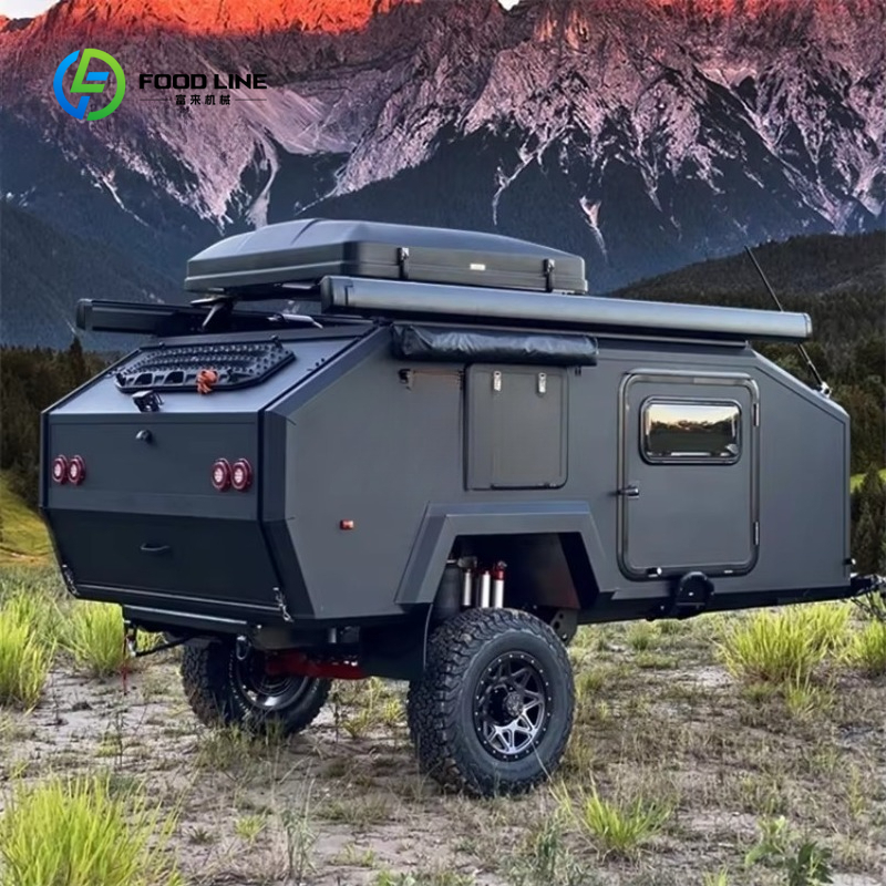 Customized Mini Travel Trailer - مراجعة Outdoor Camping Trailer وسعره