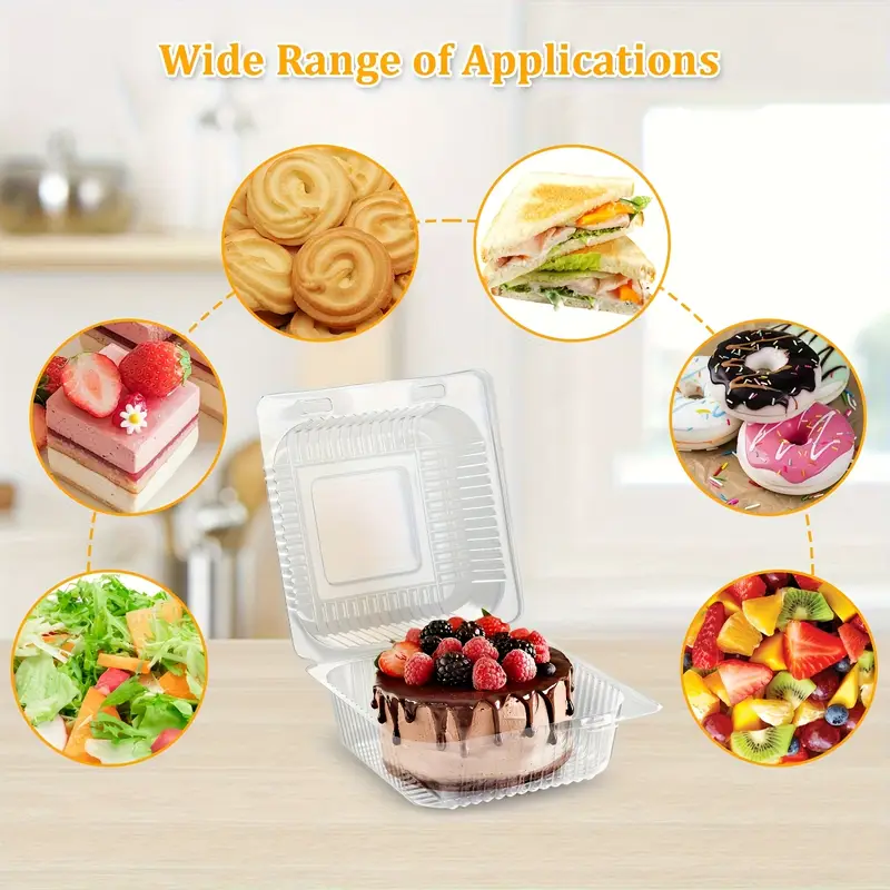 10 Pack Disposable Baking Cake - مراجعة Outdoor Camping Food وسعره