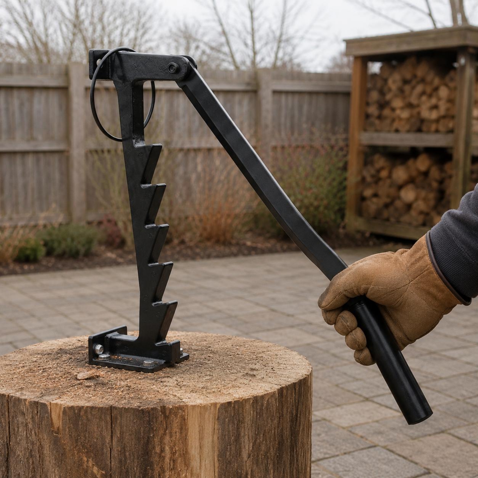 Manual Log Splitter Safe to Us - مراجعة Outdoor Camp وسعره