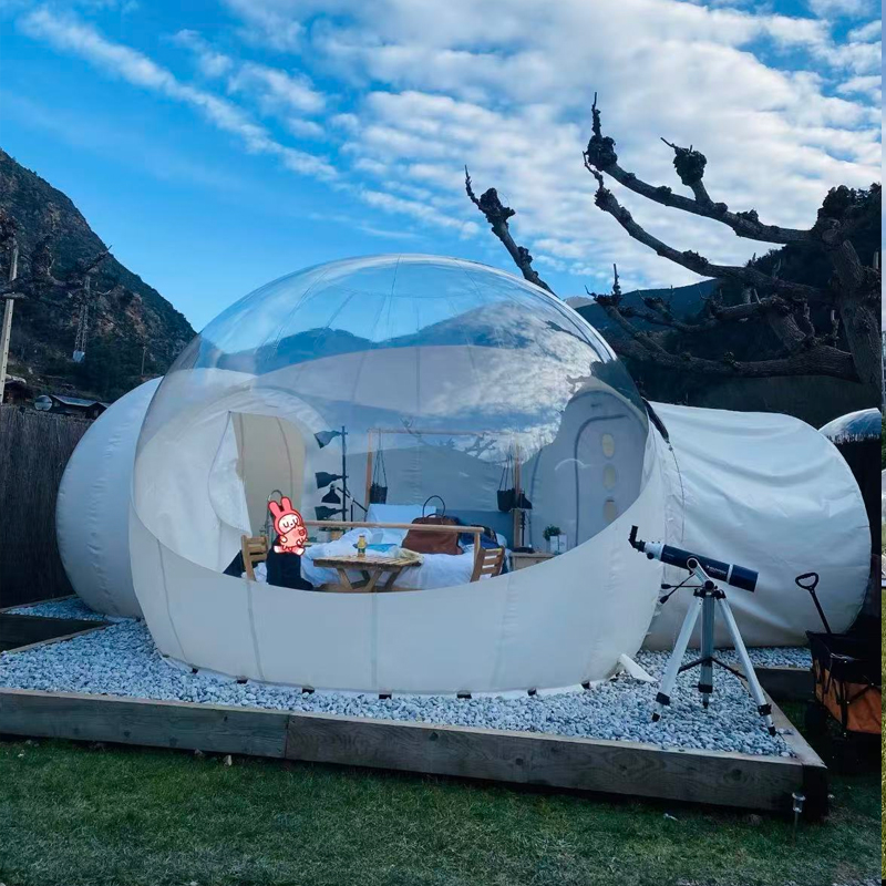 Outdoor  Restaurant Transparen - مراجعة Outdoor Camping Exhibition وسعره