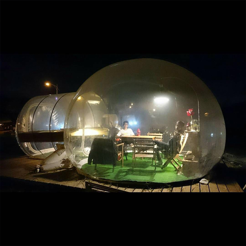 Outdoor  Restaurant Transparen - مراجعة Outdoor Camping Exhibition وسعره