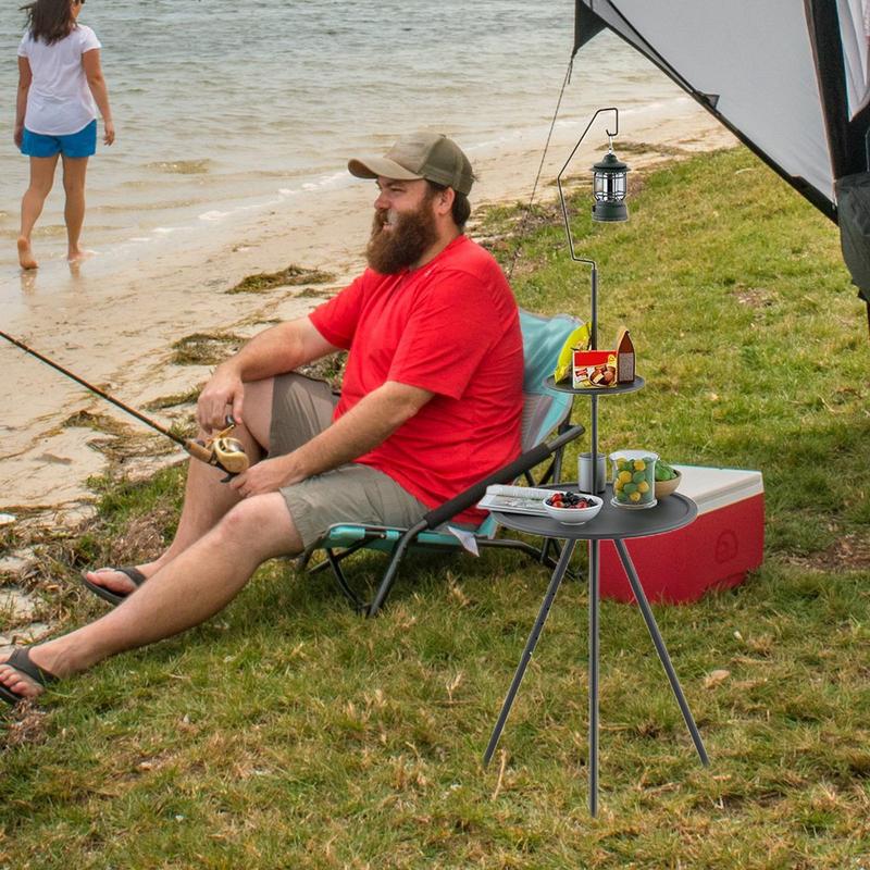 Round Camping Table Foldable O - مراجعة Outdoor Camping Table Foldable وسعره