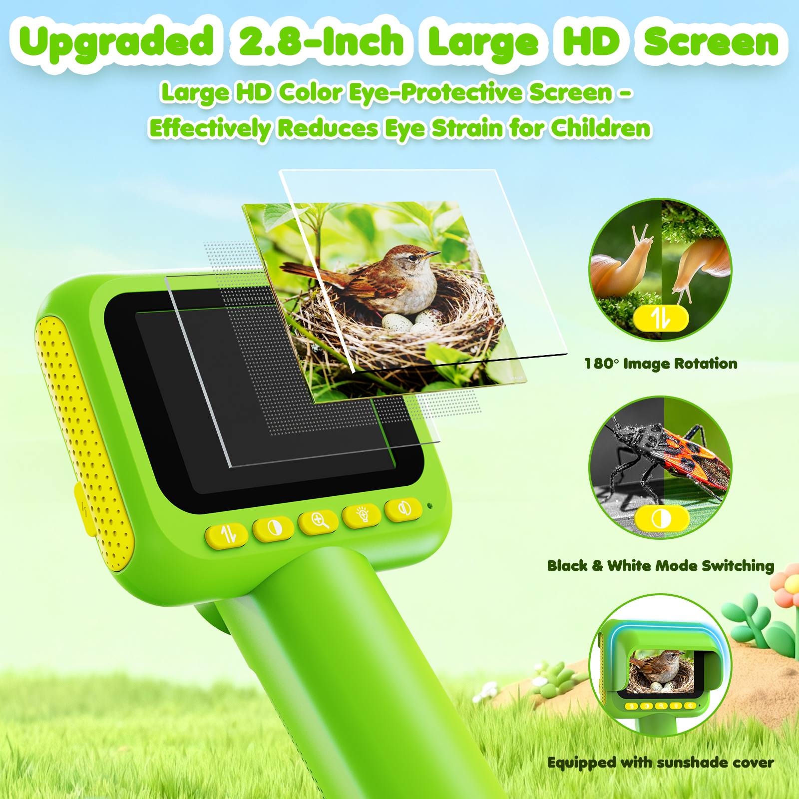 Endoscope for Kid Snake Camera - مراجعة Outdoor Camping Toys وسعره