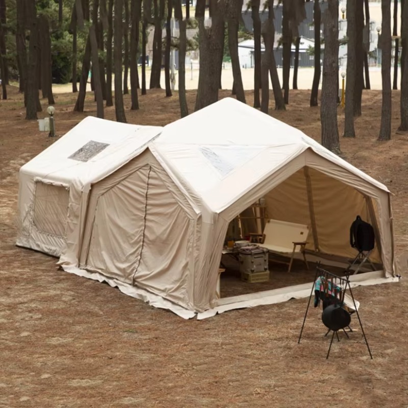 2025 Large Luxury 5 6 7 Person - مراجعة Outdoor Camping Inflatable Tent وسعره