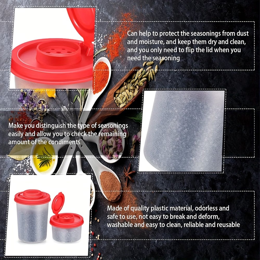 1 Small Salt and Pepper Shaker - مراجعة Outdoor Camping Food وسعره