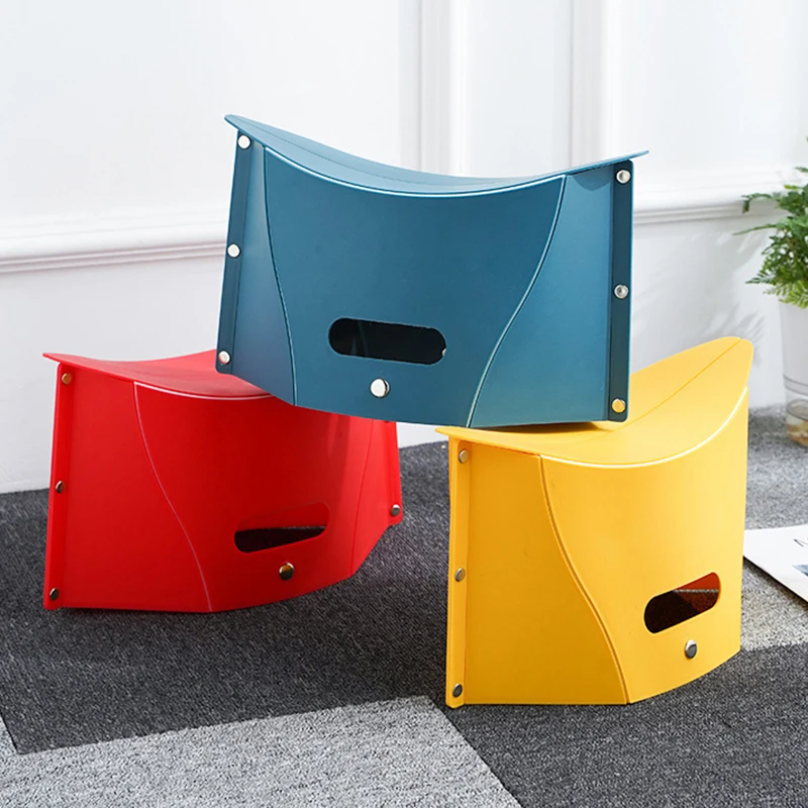 Plastic Portable Folding Stool - مراجعة Outdoor Chair Camping وسعره