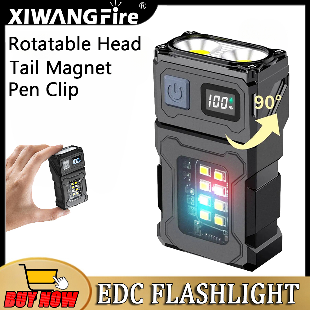Mini LED Handheld Flashlights  - مراجعة Outdoor Camping Lantern وسعره