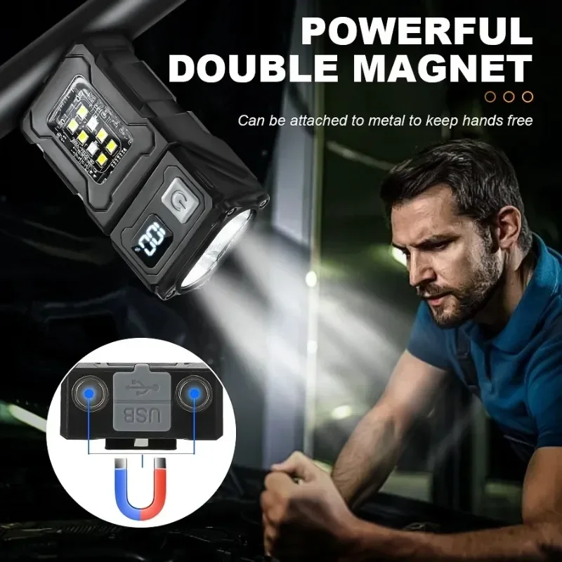 Mini LED Handheld Flashlights  - مراجعة Outdoor Camping Lantern وسعره