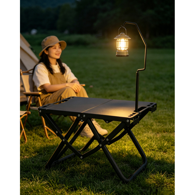 Portable Foldable Camping Tabl - مراجعة Outdoor Camping Table Foldable وسعره