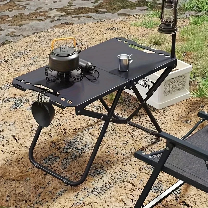 Portable Foldable Camping Tabl - مراجعة Outdoor Camping Table Foldable وسعره