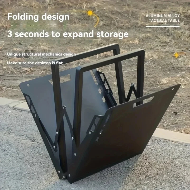 Portable Foldable Camping Tabl - مراجعة Outdoor Camping Table Foldable وسعره