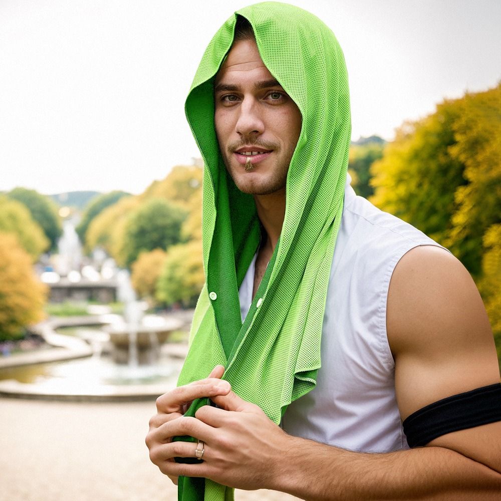 Sports Absorbent Cooling Towel - مراجعة Outdoor Camping In Winter وسعره