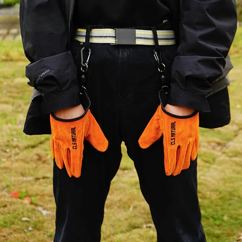 Heat Resistant BBQ Gloves Cowh - مراجعة Outdoor Camping Bbq وسعره