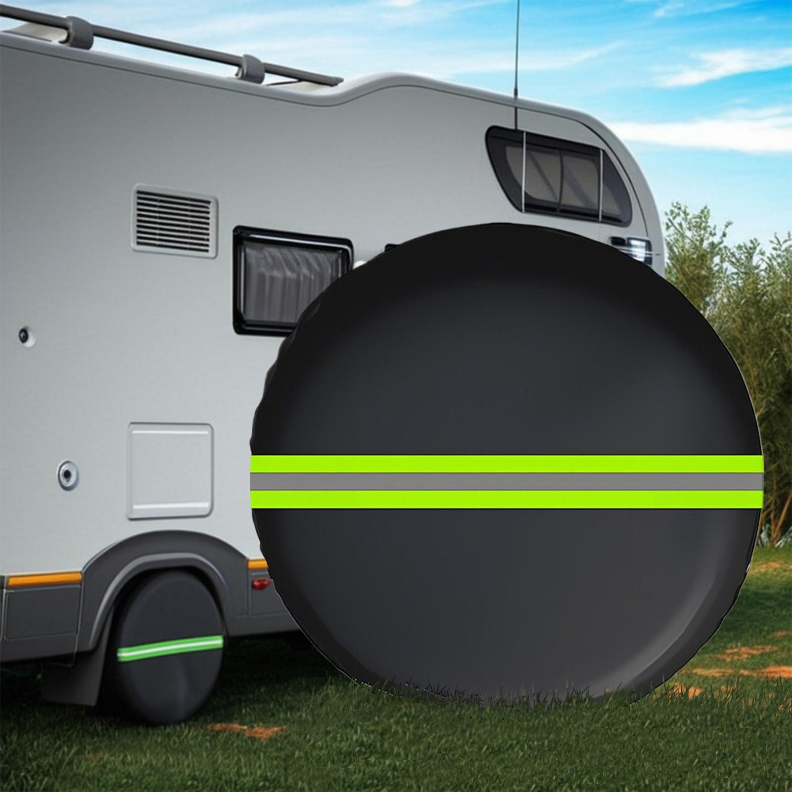 Wheel Covers Uv-Proof Trailer  - مراجعة Outdoor Camping Trailer وسعره