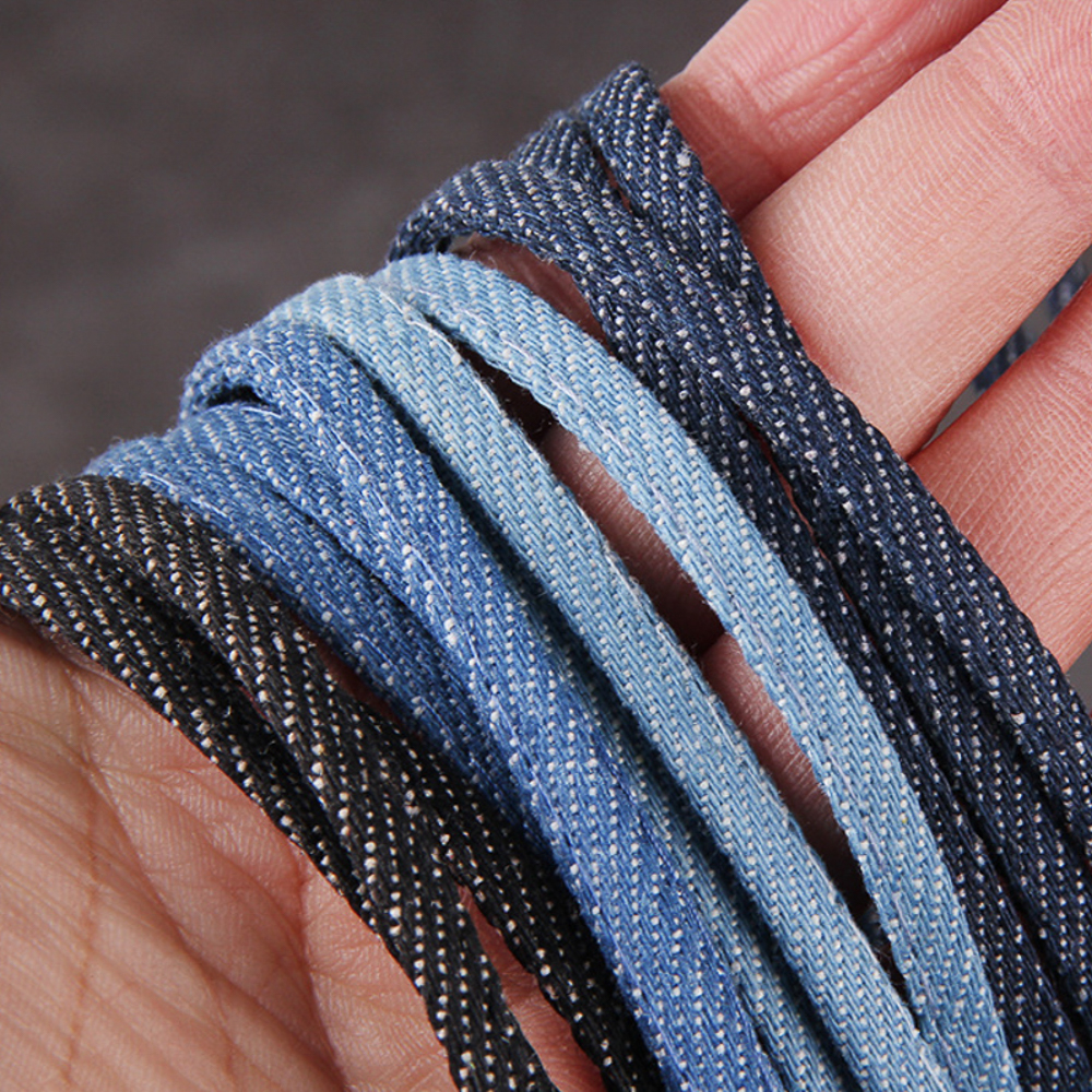 5meters 5mm Denim Strap Falt C - مراجعة Paracord Bracelet وسعره