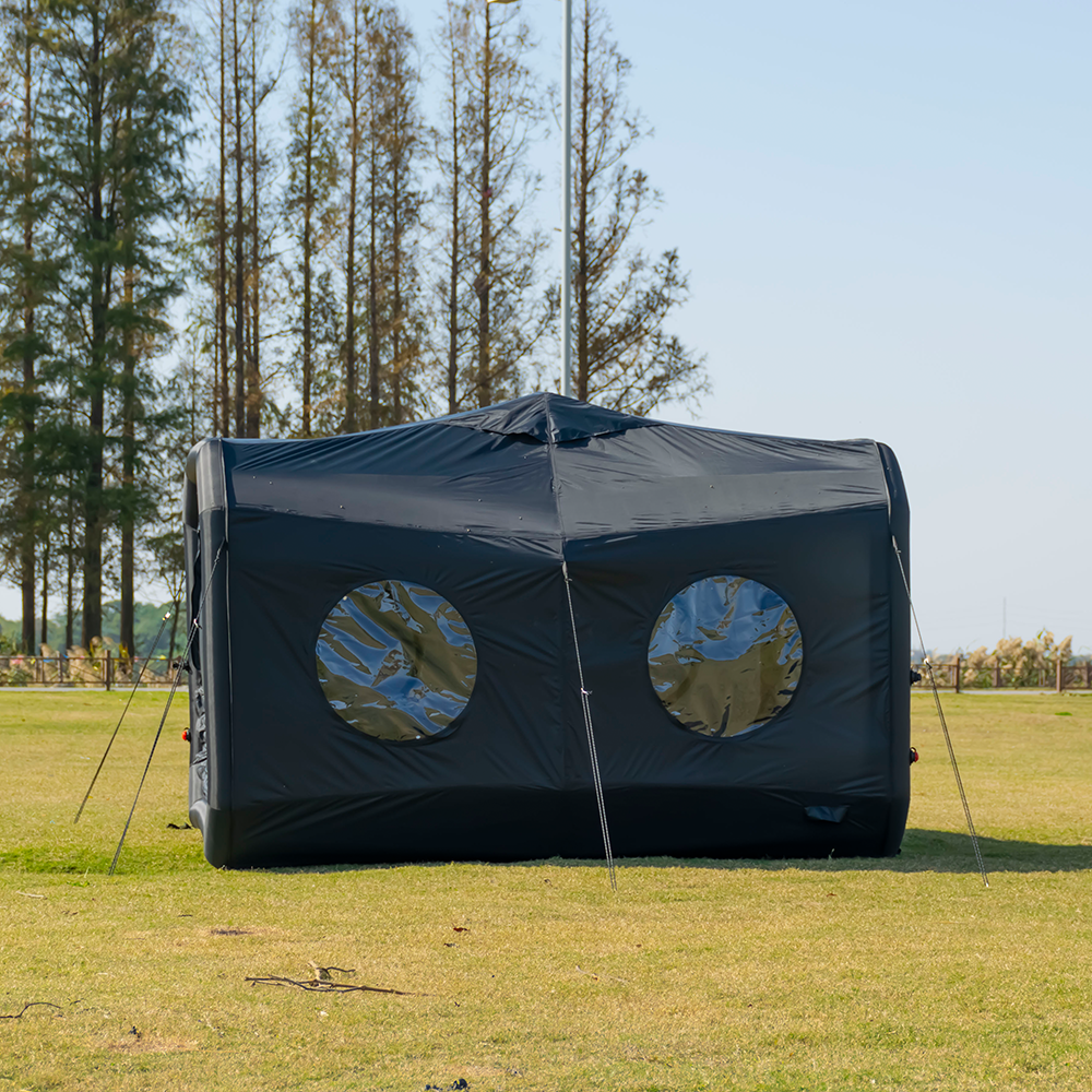 Airtight Air Tent Multi-Family - مراجعة Outdoor Camping Inflatable Tent وسعره
