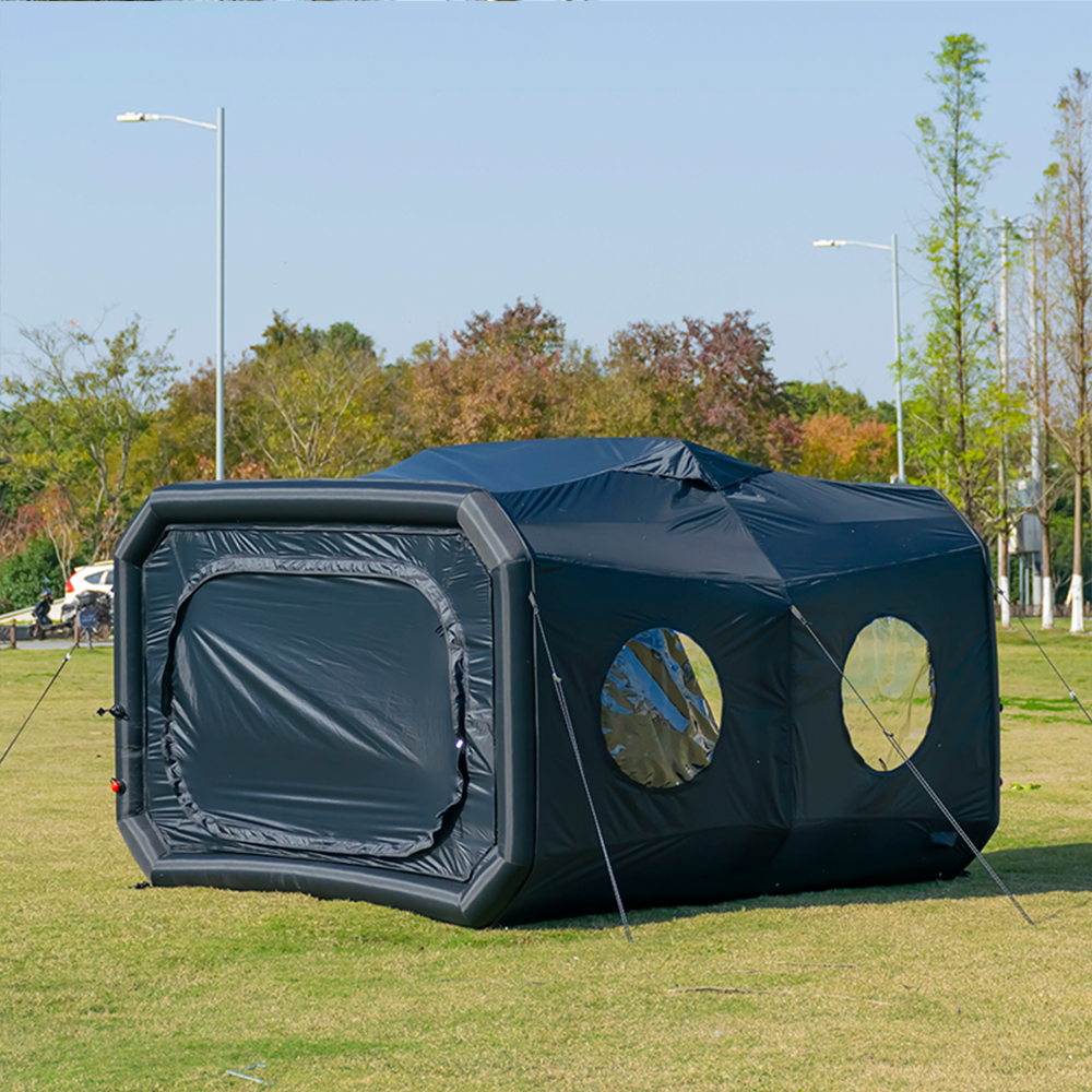 Airtight Air Tent Multi-Family - مراجعة Outdoor Camping Inflatable Tent وسعره