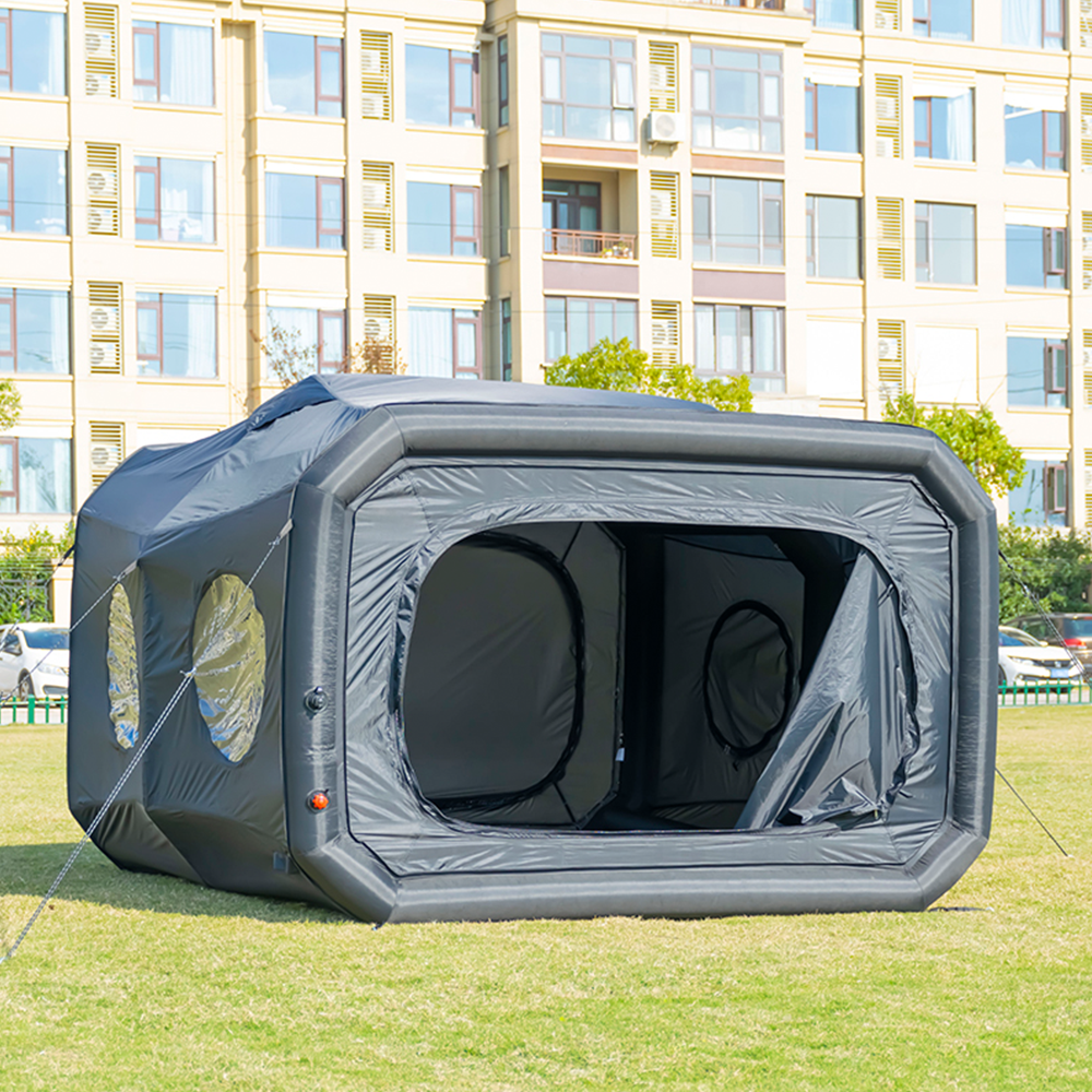 Airtight Air Tent Multi-Family - مراجعة Outdoor Camping Inflatable Tent وسعره