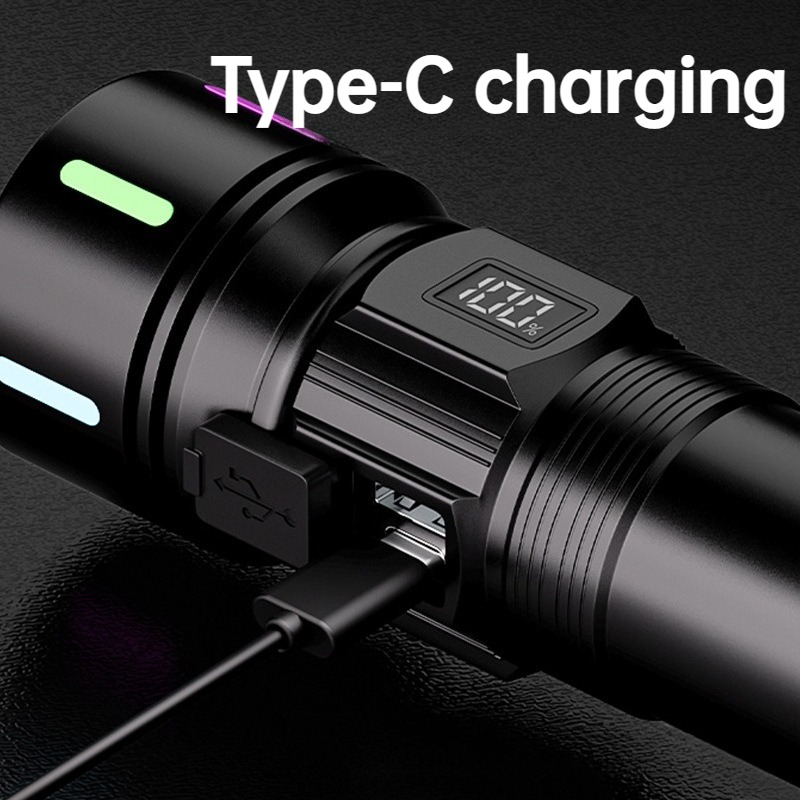 Strong Light LED Flashlight Te - مراجعة Outdoor Camping Lantern وسعره