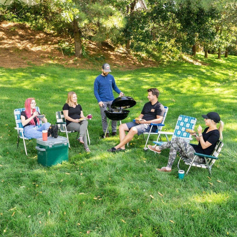 Lawn Chair USA Folding Aluminu - مراجعة Outdoor Camping Usa وسعره