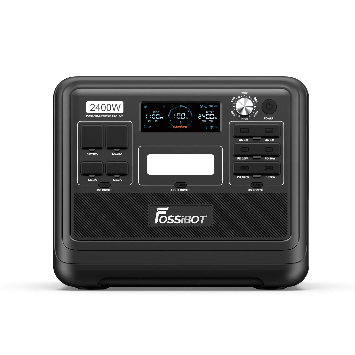 Fossibot F2400 2400W  Solar Ge - مراجعة Outdoor Camping Usa وسعره