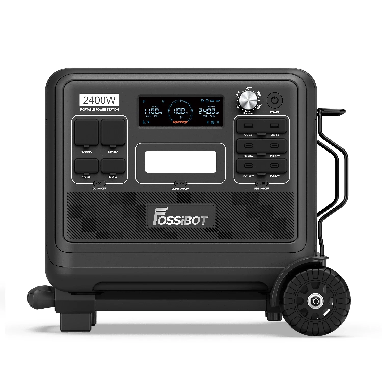 Fossibot F2400 2400W  Solar Ge - مراجعة Outdoor Camping Usa وسعره