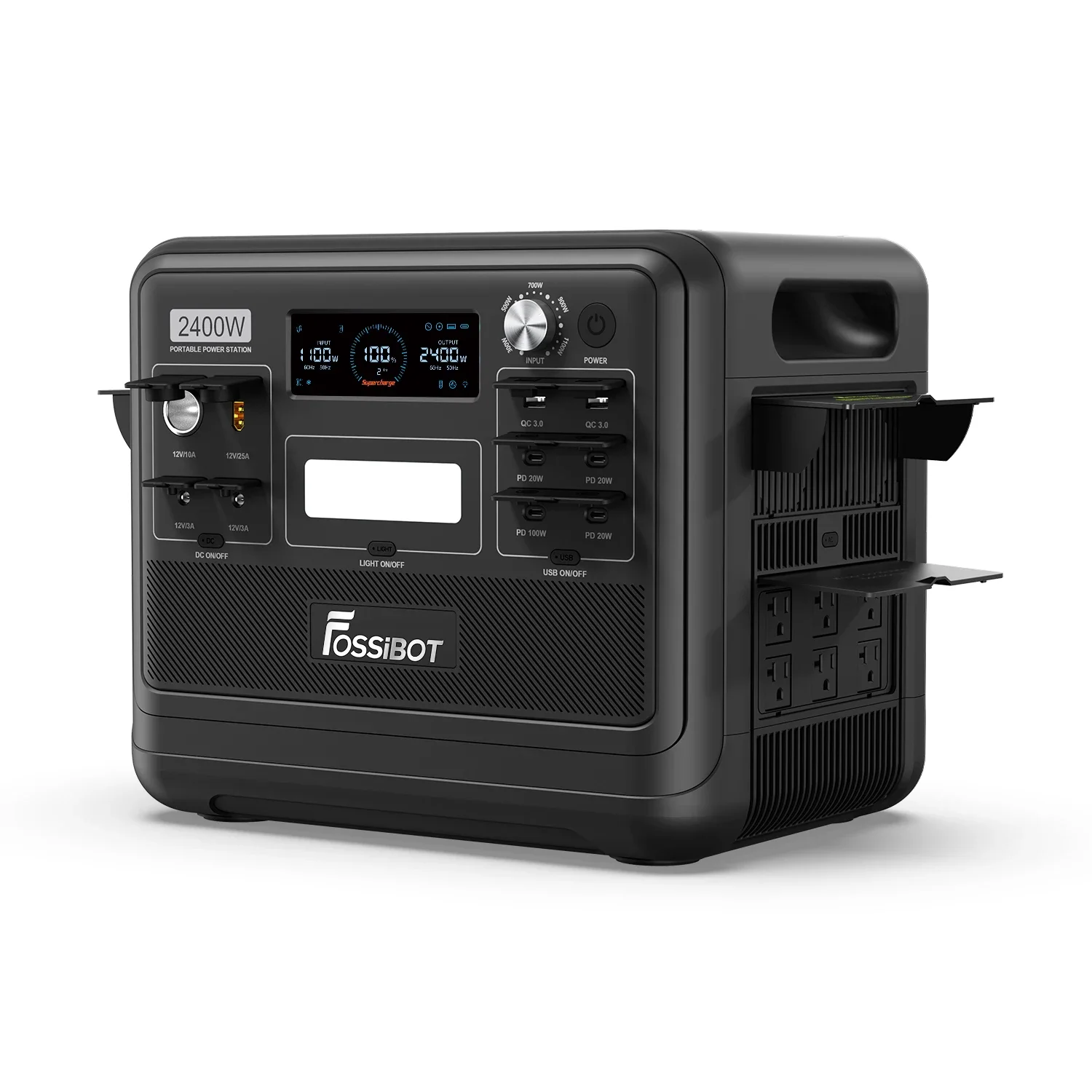 Fossibot F2400 2400W  Solar Ge - مراجعة Outdoor Camping Usa وسعره