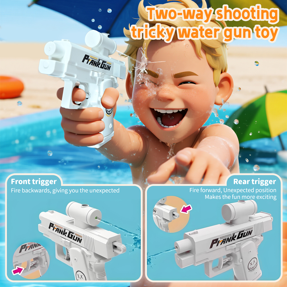 Summer Two-Way Water Gun Prank - مراجعة Outdoor Camping Games For Kids وسعره