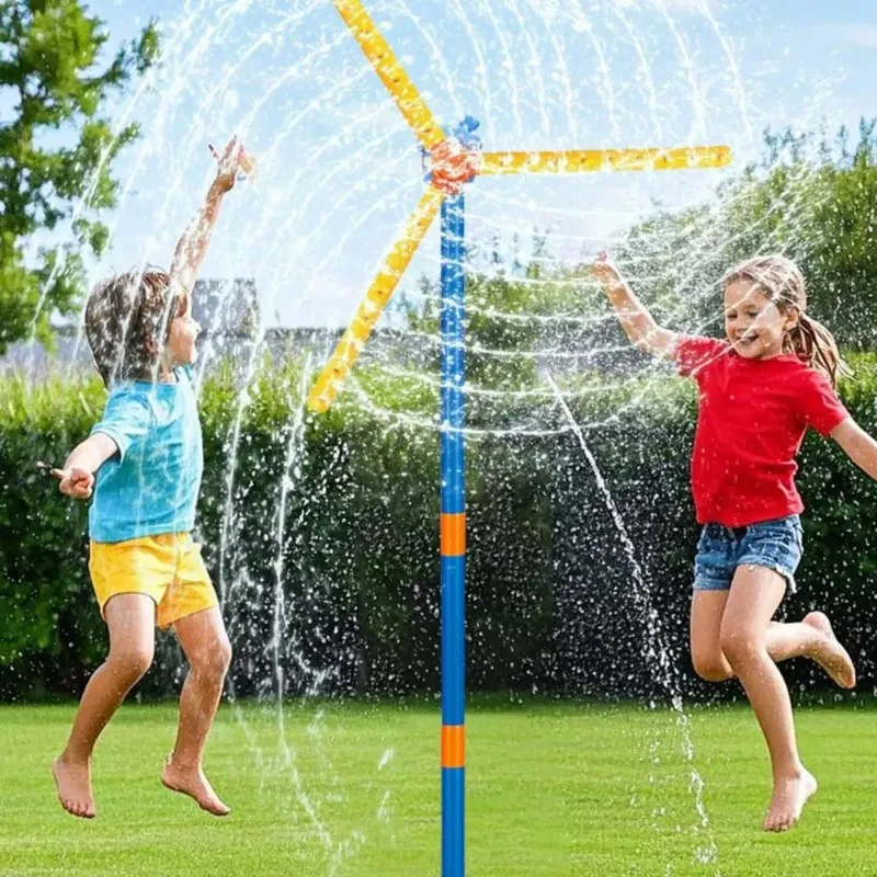 Sprinkler Water Wheel Outdoor  - مراجعة Outdoor Camping Toys وسعره