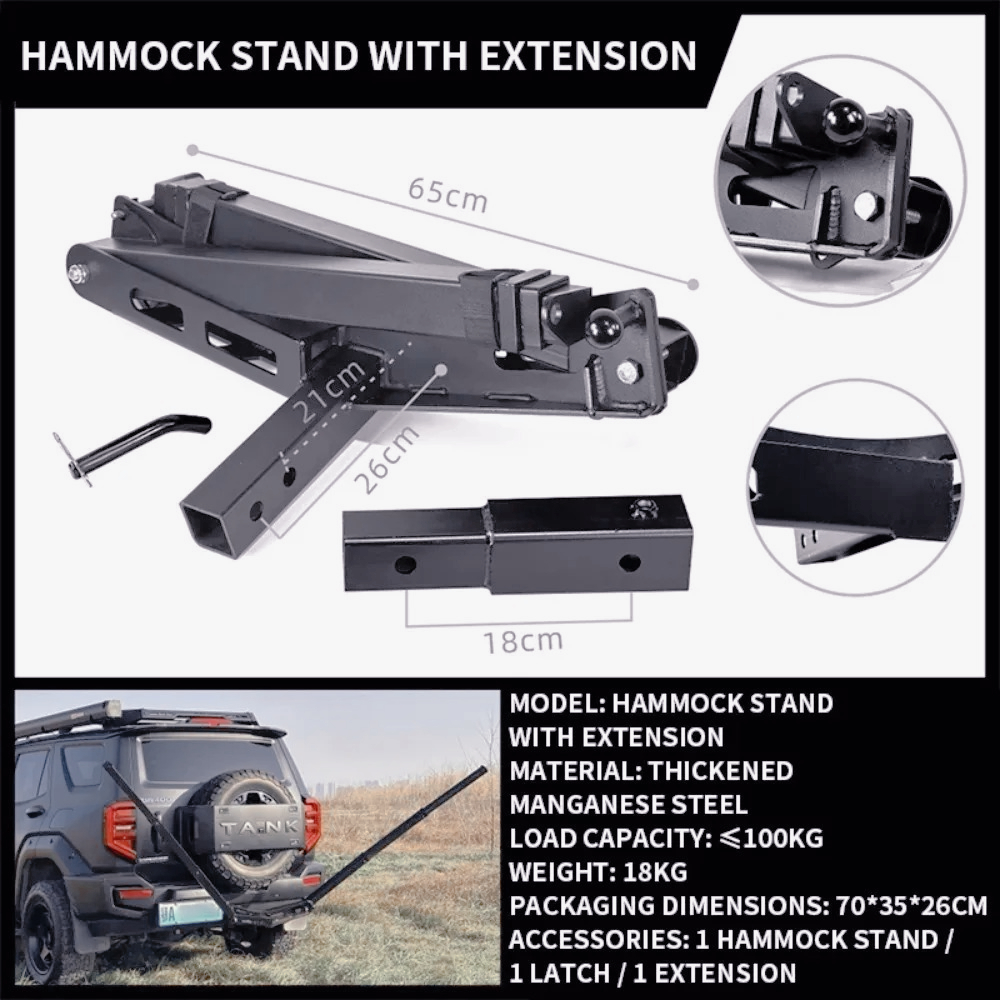 AM-Outdoor trailer bar square  - مراجعة Outdoor Camping Trailer وسعره