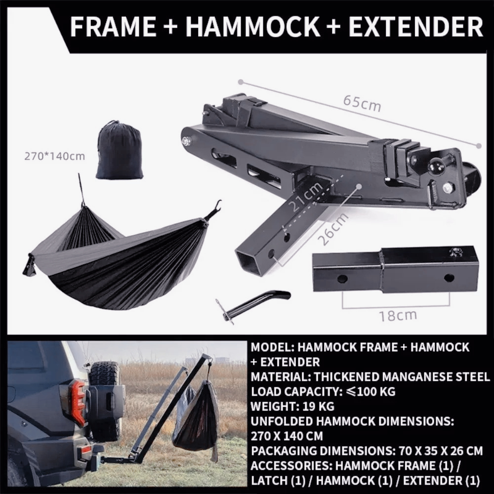 AM-Outdoor trailer bar square  - مراجعة Outdoor Camping Trailer وسعره