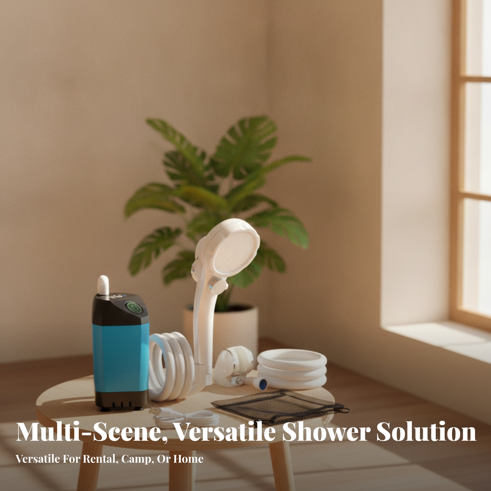 Portable Shower USB Charging H - مراجعة Outdoor Camping Set وسعره
