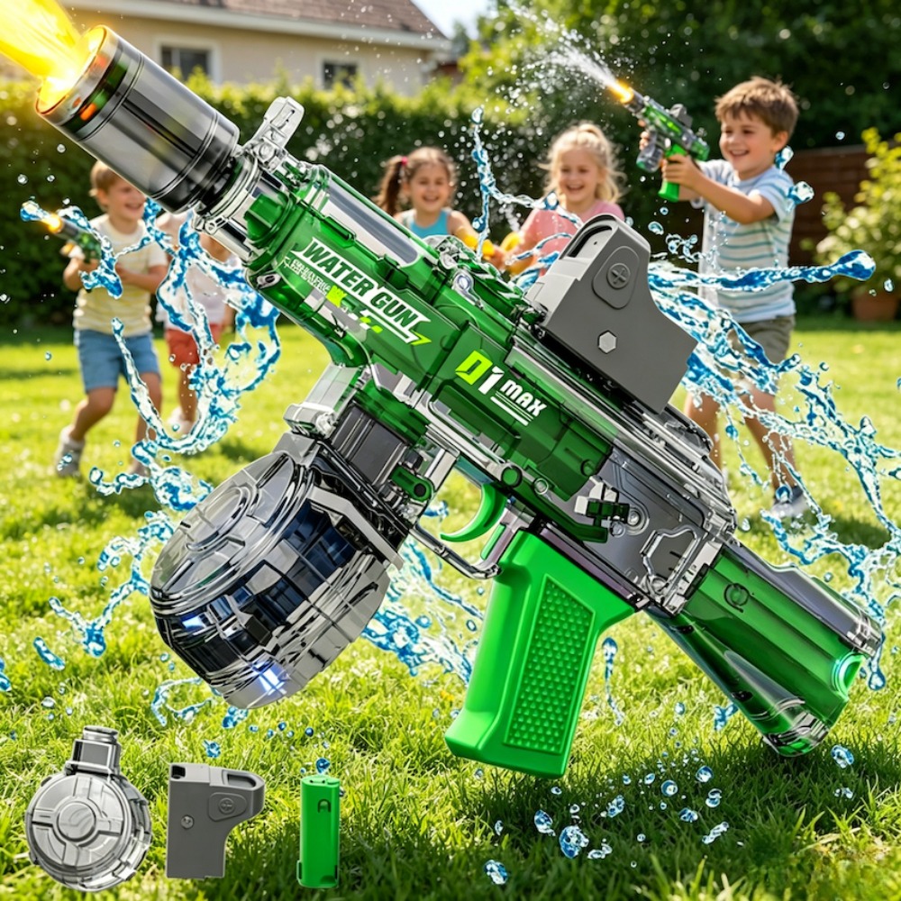 AK Electric Water Gun Toy High - مراجعة Outdoor Camping Games For Kids وسعره