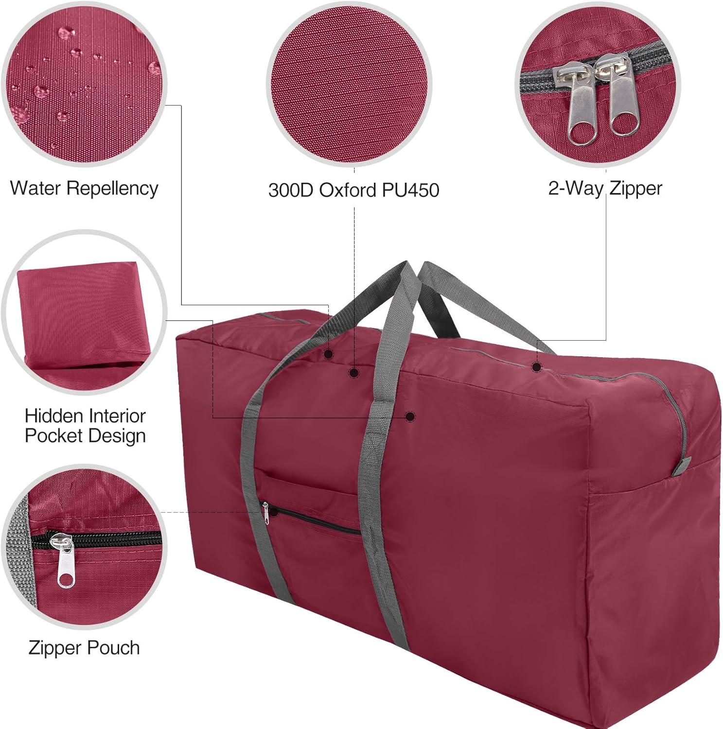 Extra Large 100L Water Resista - مراجعة Outdoor Camping Bag وسعره
